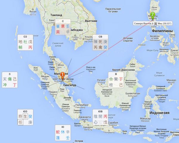 Навигатор поездок по Ци Мэнь